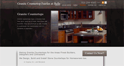 Desktop Screenshot of granite-countertops-fairfax.com